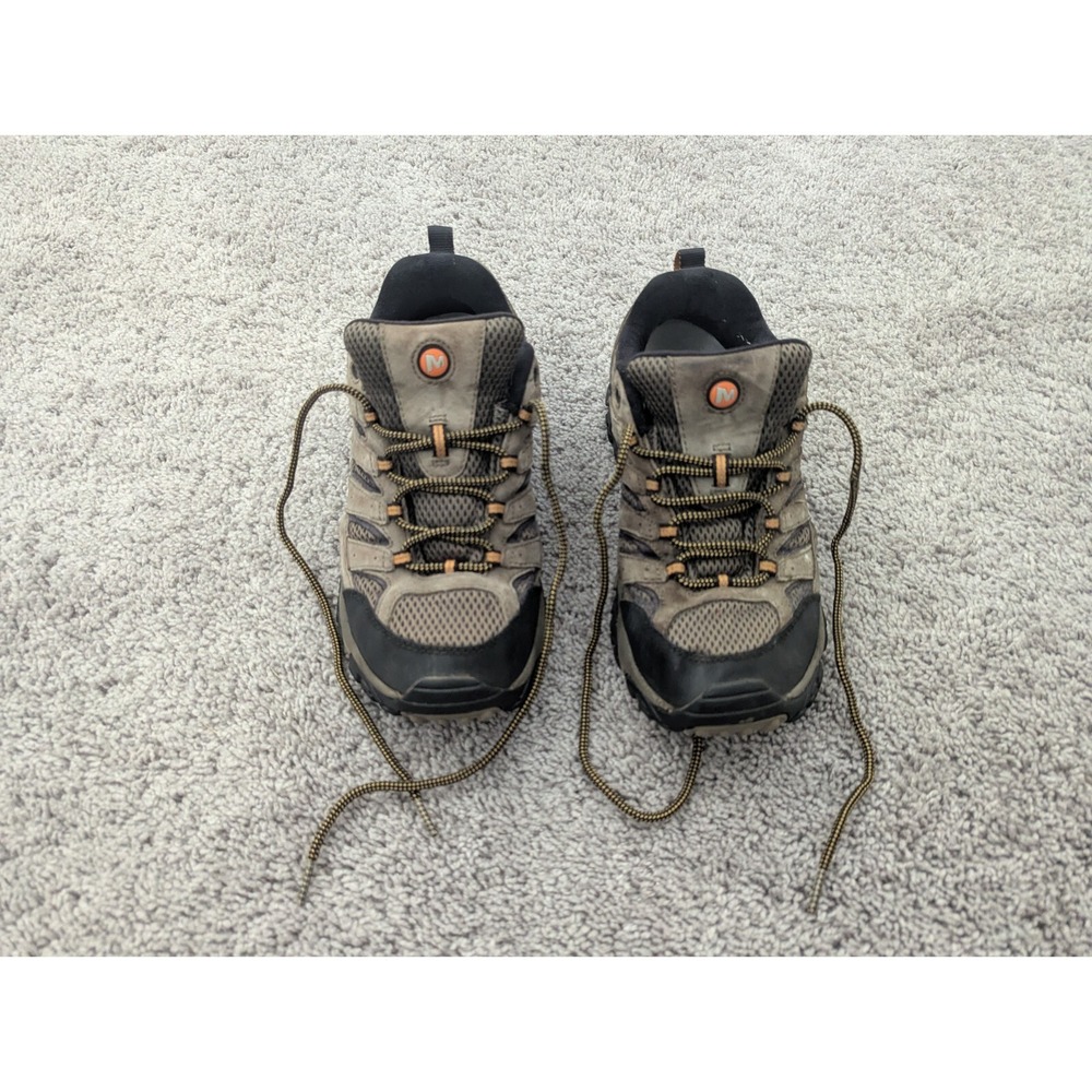 Merrell Moab Vent Hiking Trail Shoes Mens‎ 6 Waterproof Hiking Boots Brown